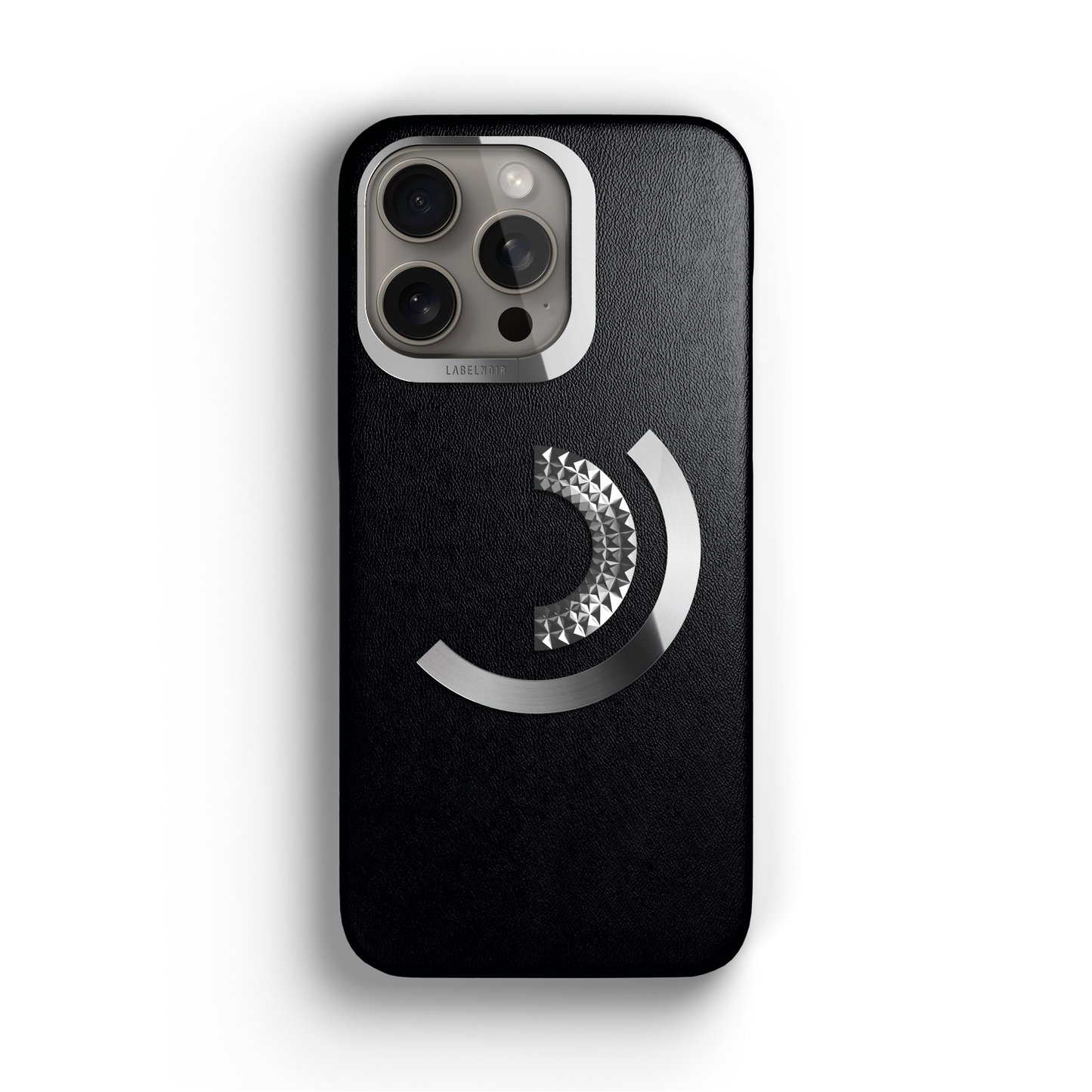 Iphone 15 Pro Black Ornate Case | Label Noir Genève