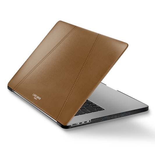 MacBook Pro 13-inch Cognac Quilted Case