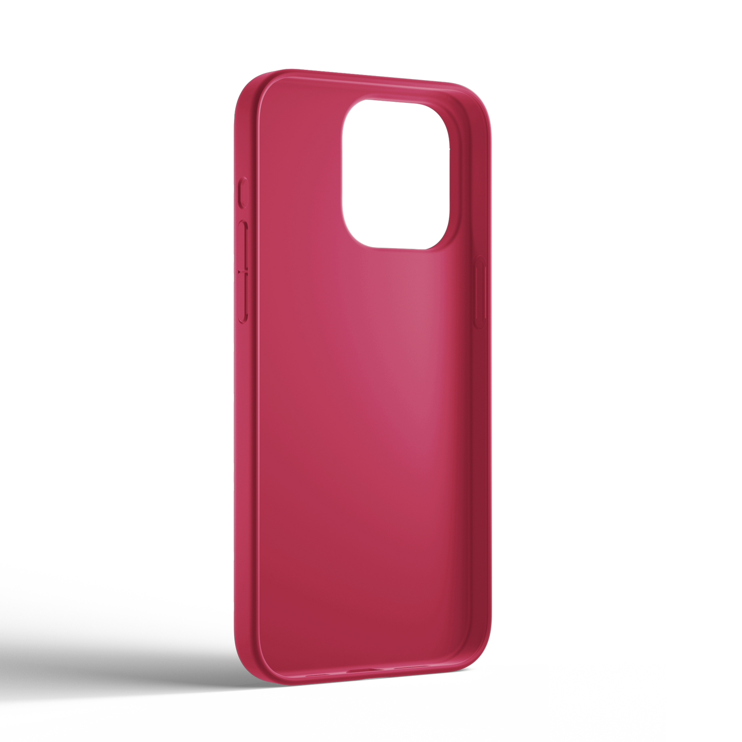 Iphone 15 Pro Max Magenta Rubber Case | Label Noir Genève