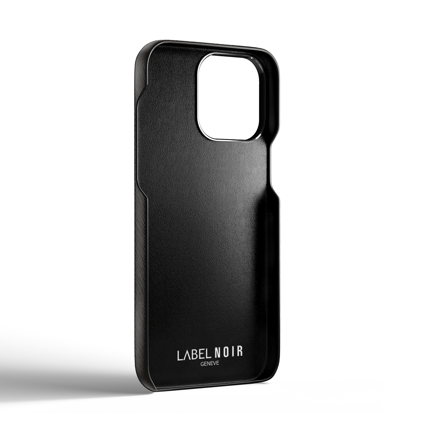 Iphone 14 Pro Black Saffiano Strap Case | Magsafe