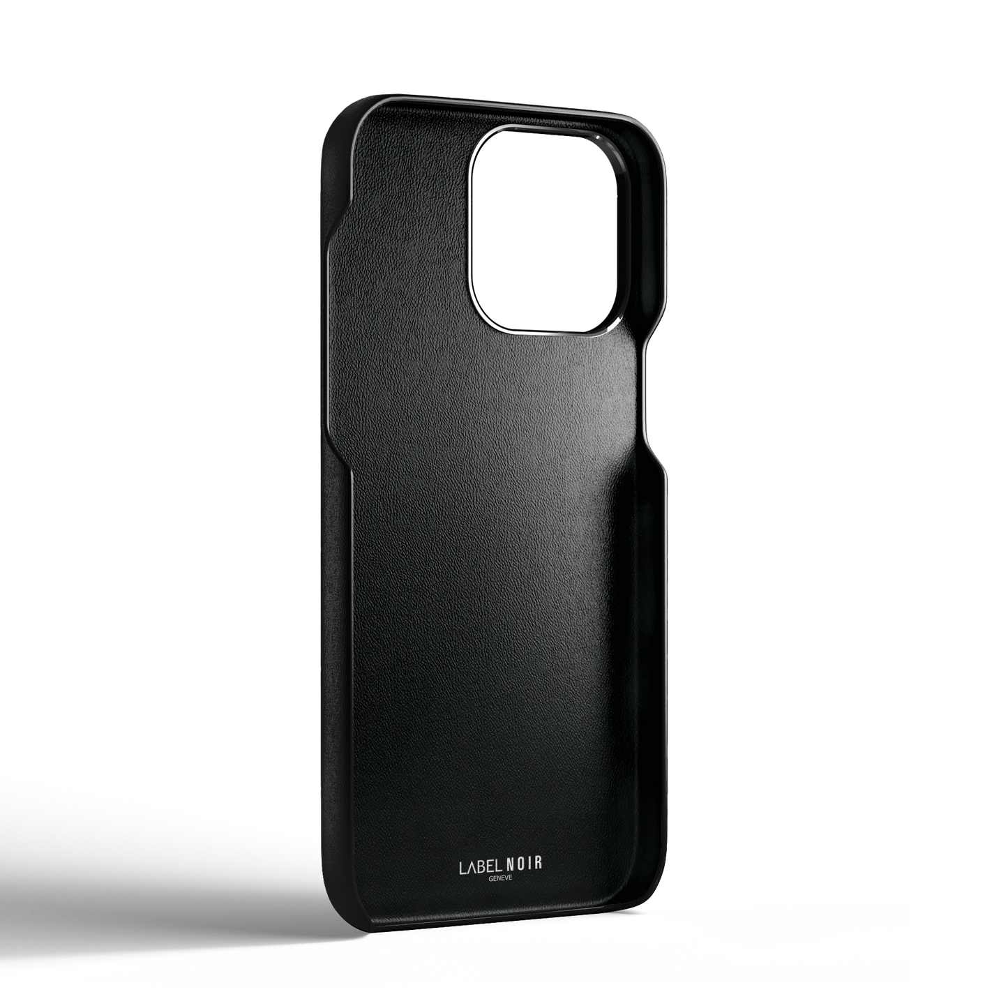 Iphone 15 Pro Black Ornate Case | Label Noir Genève
