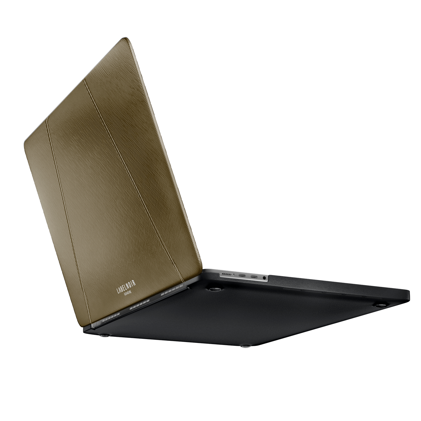 MacBook Pro 13-inch Kaki Saffiano Case