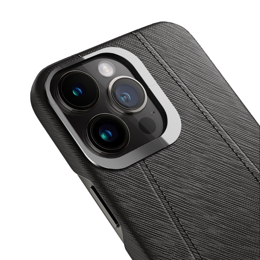 Iphone 13 Pro Black Saffiano Case | Magsafe