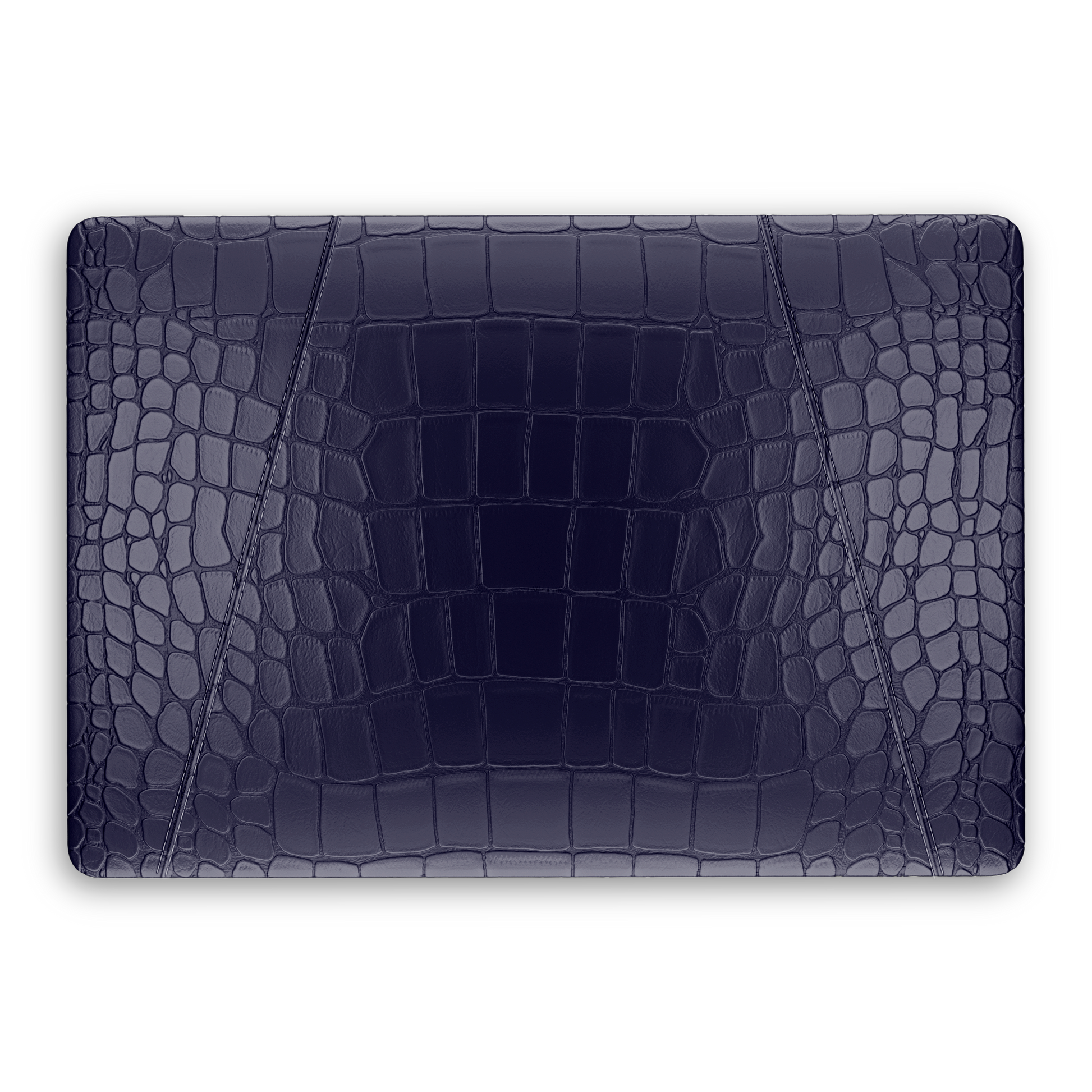 MacBook Pro 16-inch Navy Blue Alligator Case