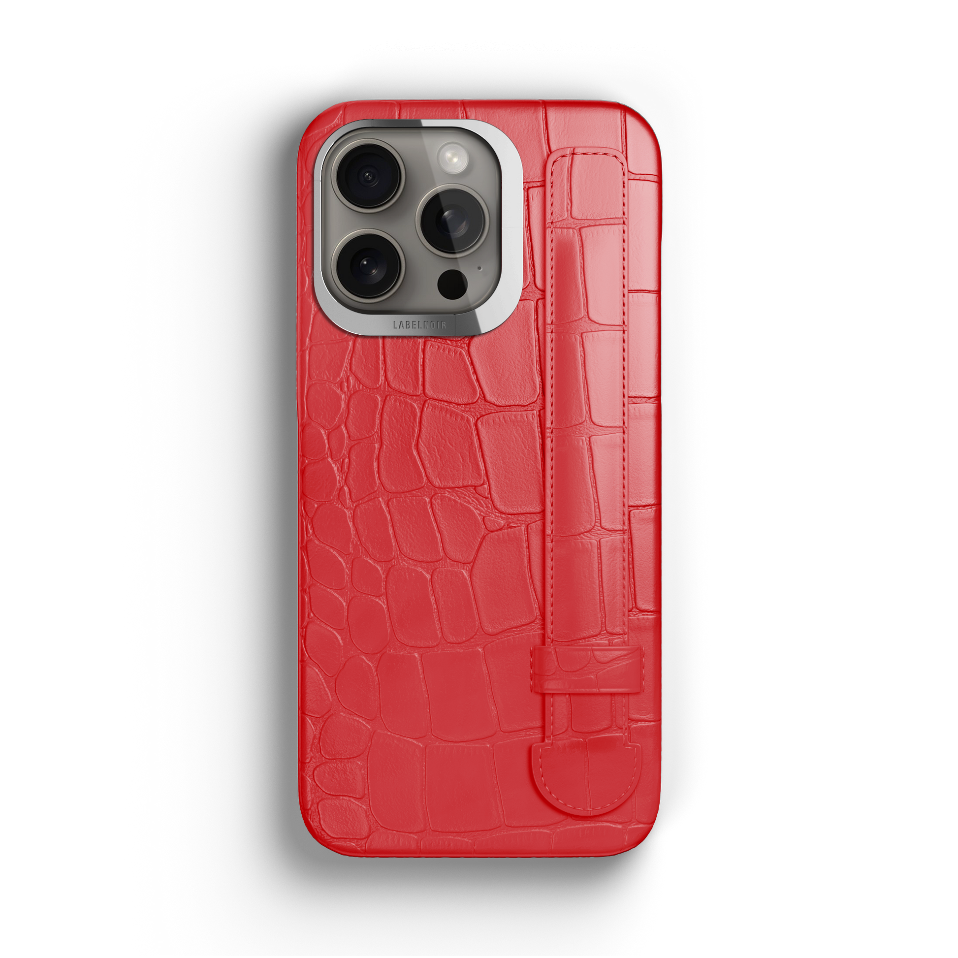 Iphone 16 Pro Red Alligator Strap Case | Magsafe