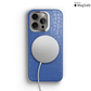 Iphone 16 Pro Phantom Blue Alligator Case | Magsafe