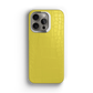 Iphone 16 Pro Max Yellow Alligator Case | Magsafe