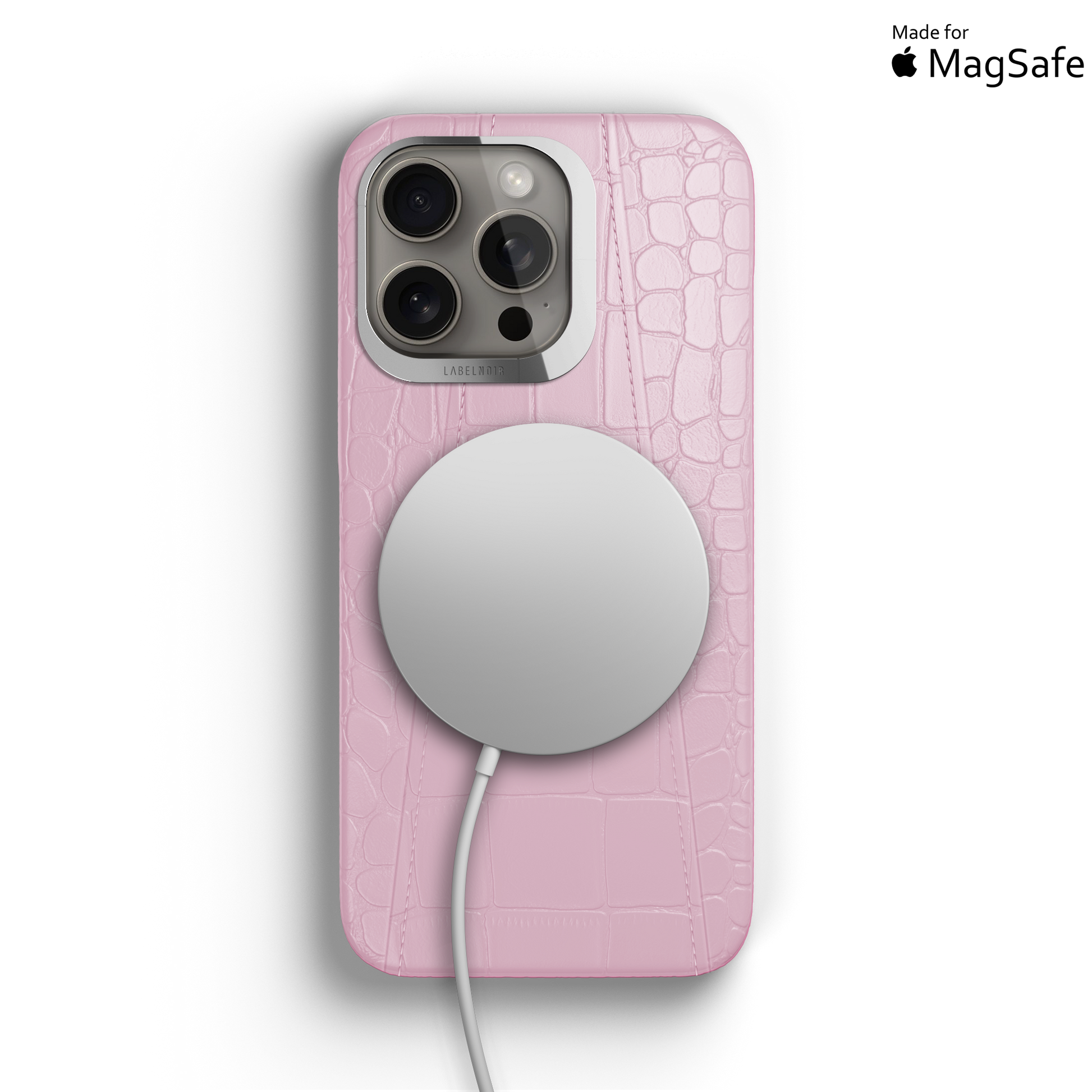 Iphone 16 Pro Max Pink Alligator Case | Magsafe