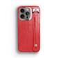 Iphone 16 Pro Red Alligator Removable Strap Case | Magsafe