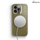 Iphone 16 Pro Olive Green Alligator Case | Magsafe