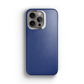 Iphone 16 Pro Blue Peony Saffiano Case | Magsafe