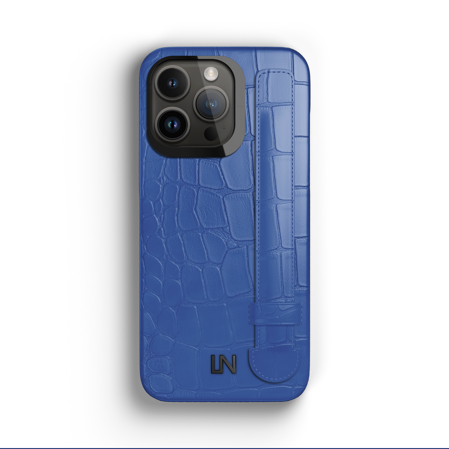 Iphone 13 Pro Phantom Blue Alligator Strap Case | Magsafe