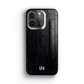 Iphone 14 Pro Black Alligator Strap Case | Magsafe
