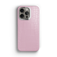 Iphone 15 Pro Pink Alligator Case | Magsafe