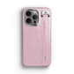 Iphone 15 Pro Pink Alligator Removable Strap Case | Magsafe