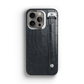 Iphone 16 Pro Max Graphite Alligator Removable Strap Case | Magsafe