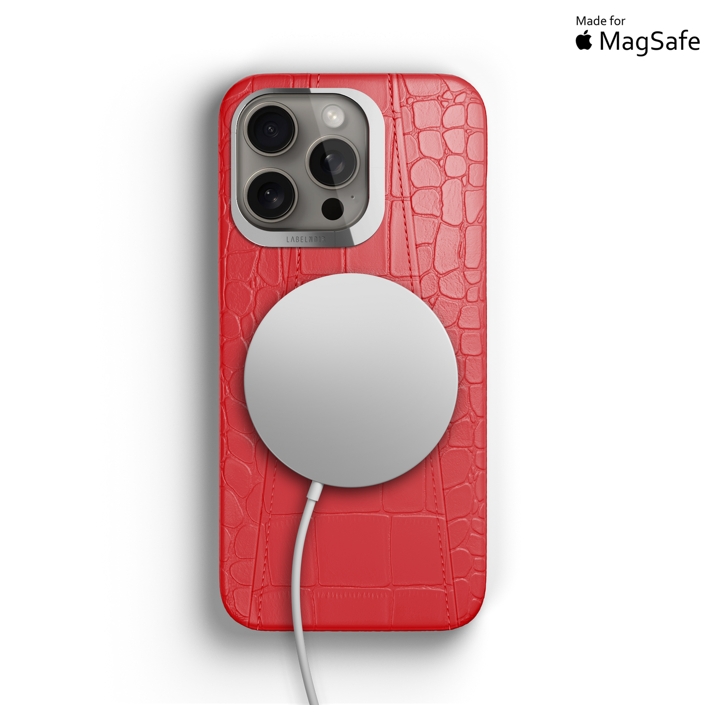 Iphone 16 Pro Max Red Alligator Case | Magsafe