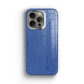 Iphone 16 Pro Phantom Blue Alligator Strap Case | Magsafe