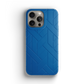 Iphone 15 Pro Blue Rubber Case | Label Noir Genève