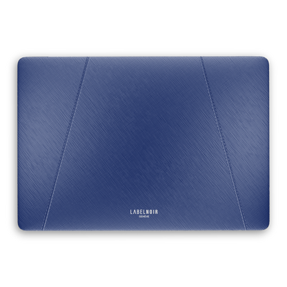 MacBook Pro 13-inch Blue Peony Saffiano Case