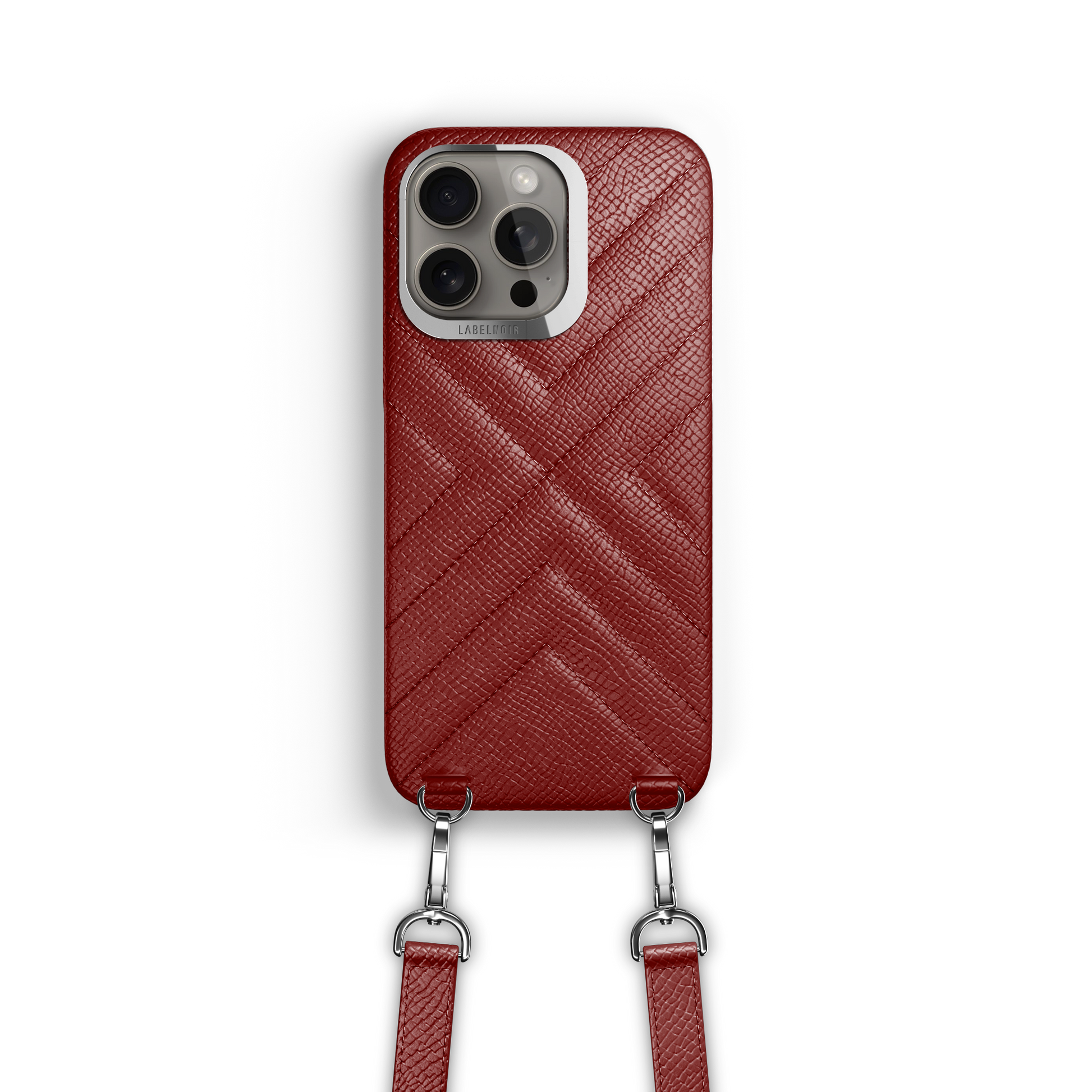 Iphone 15 Pro Ruby Crossbody Case | Label Noir Genève