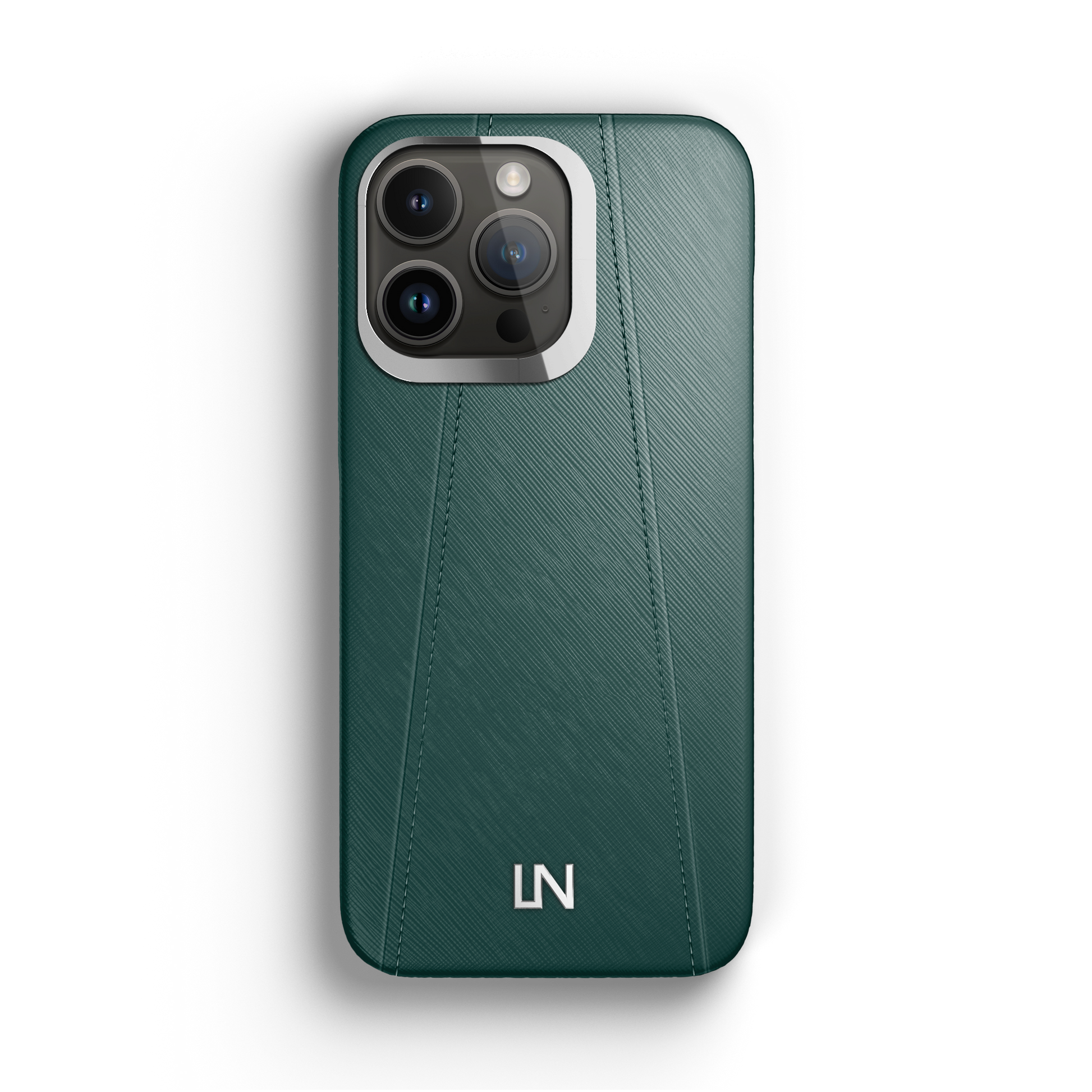 Iphone 13 Green Sapin Saffiano Case