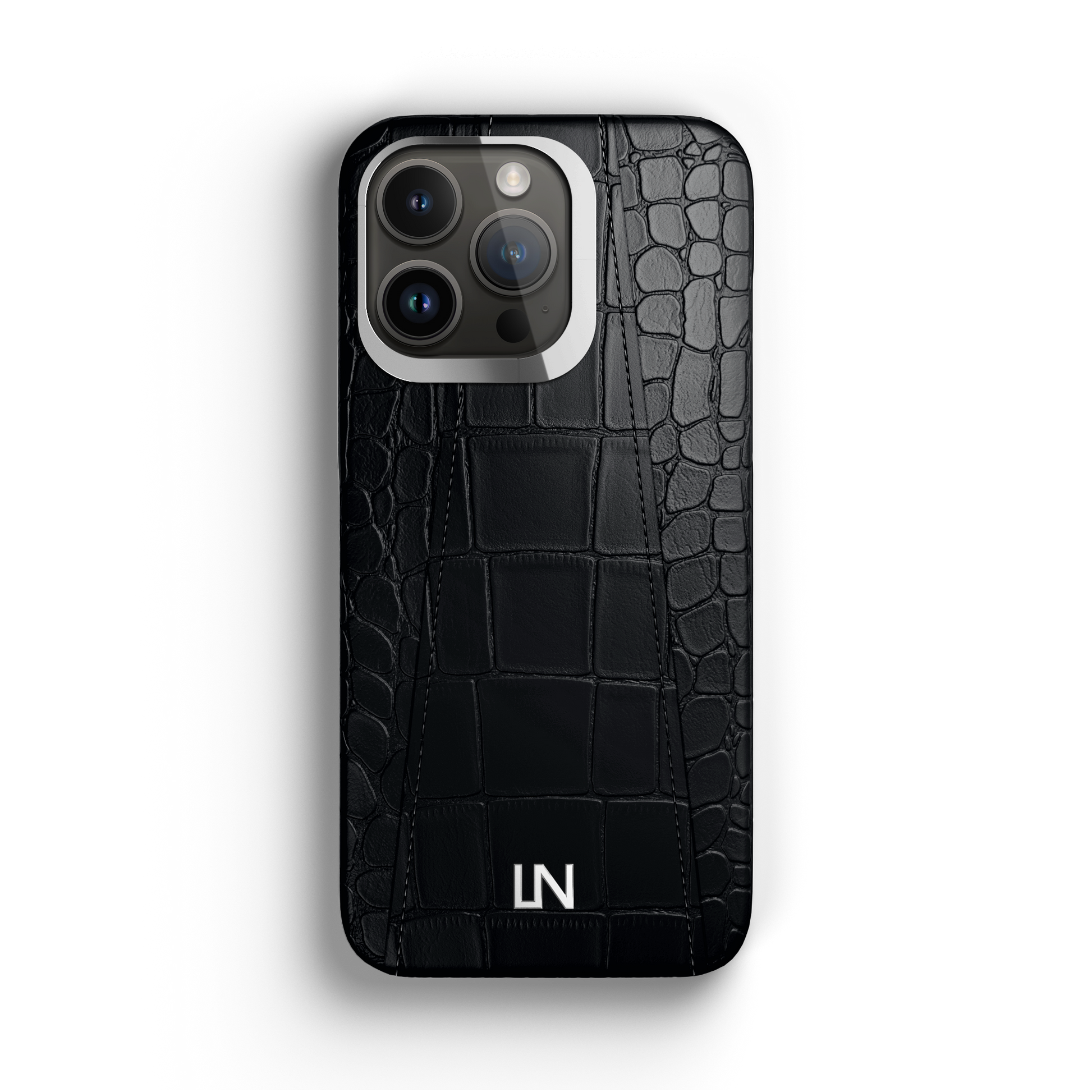 Iphone 14 Pro Black Alligator Case | Magsafe