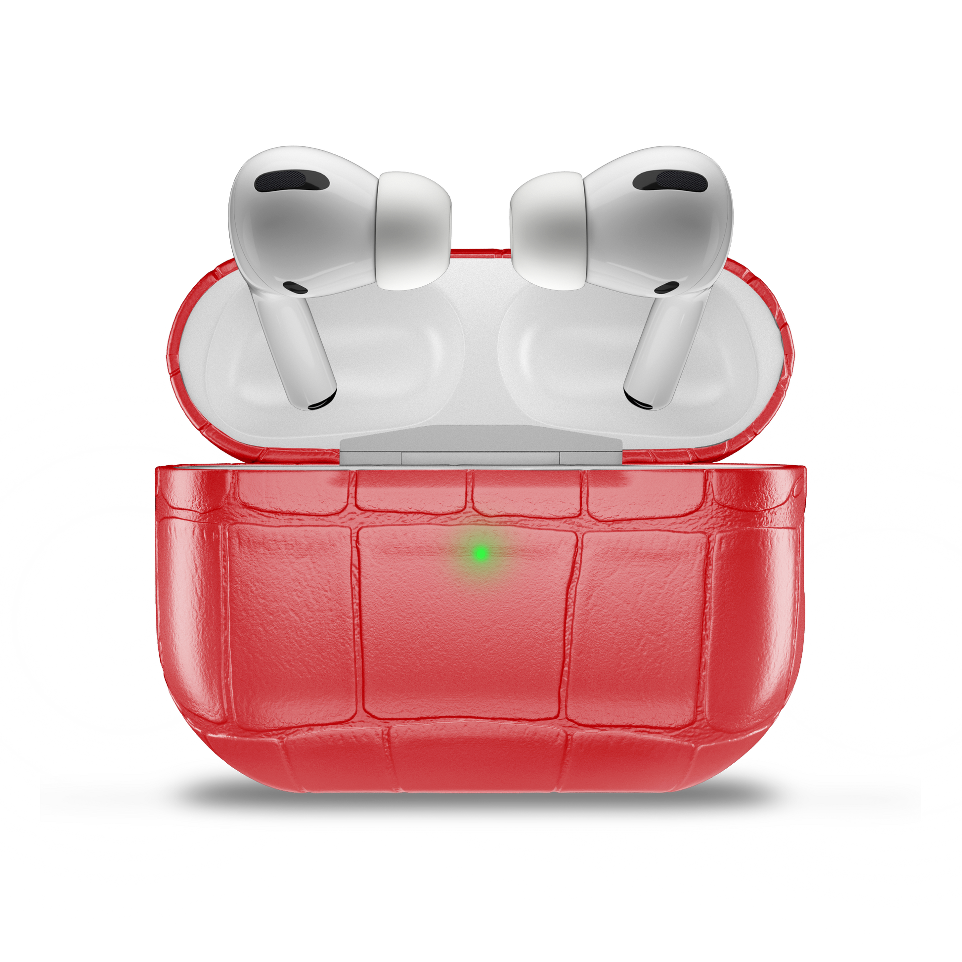 Airpods Pro 2 Red Alligator Cover