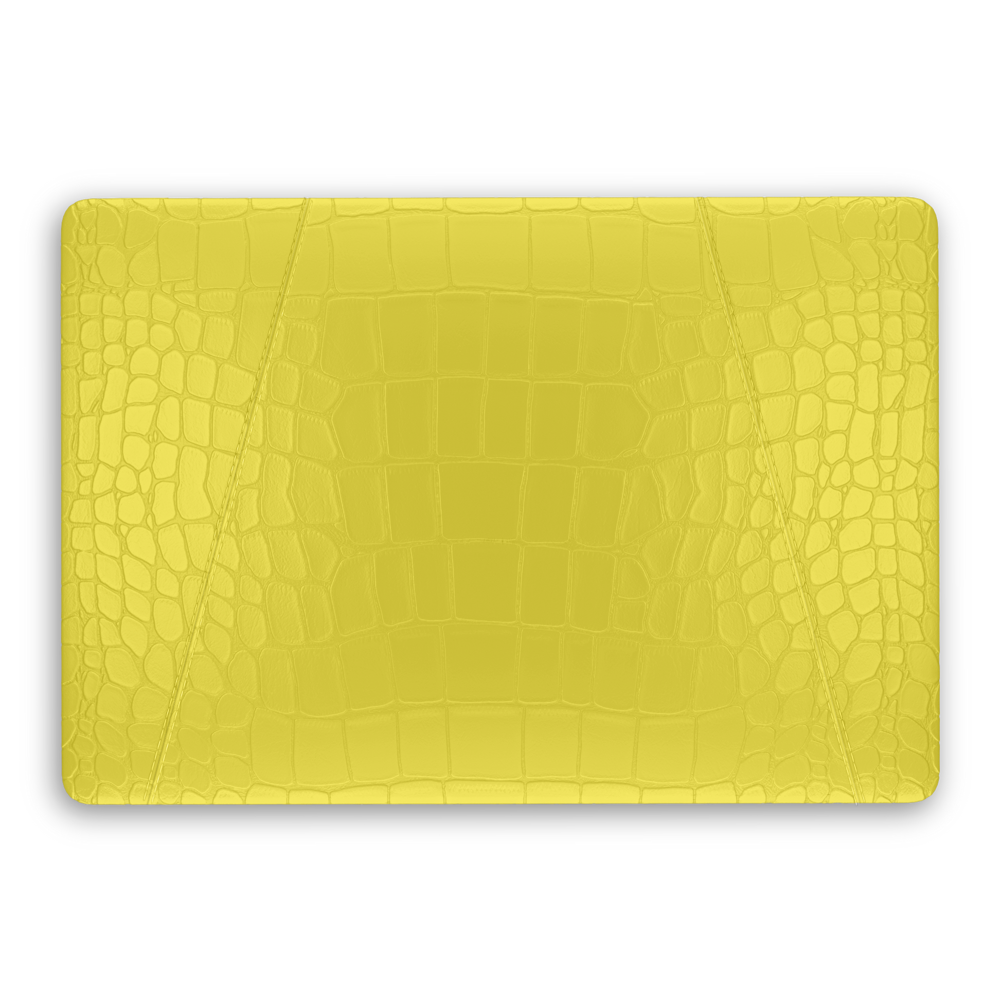 MacBook Pro 13-inch Yellow Alligator Case
