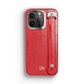 Iphone 13 Pro Red Alligator Removable Strap Case | Magsafe