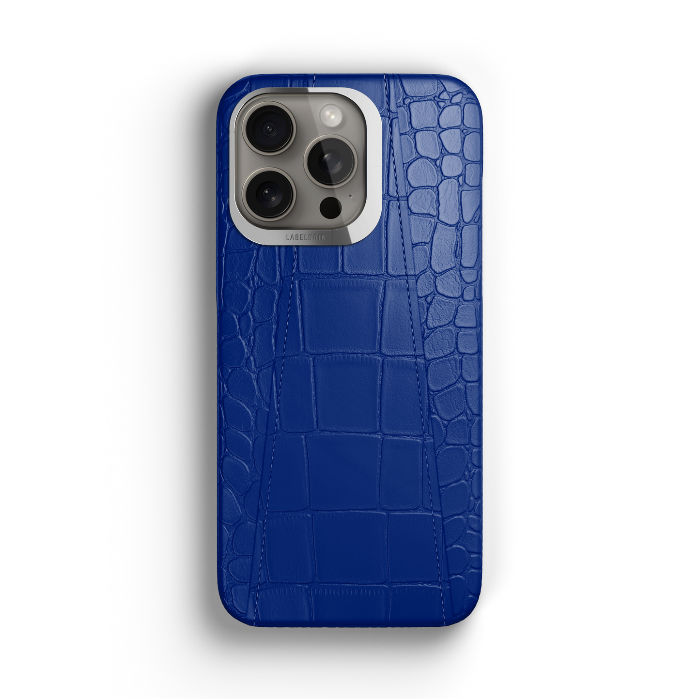 Iphone 15 Pro Max Blue Peony Alligator Case | Magsafe
