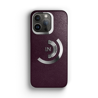 Iphone 14 Pro Purple Ornate Case