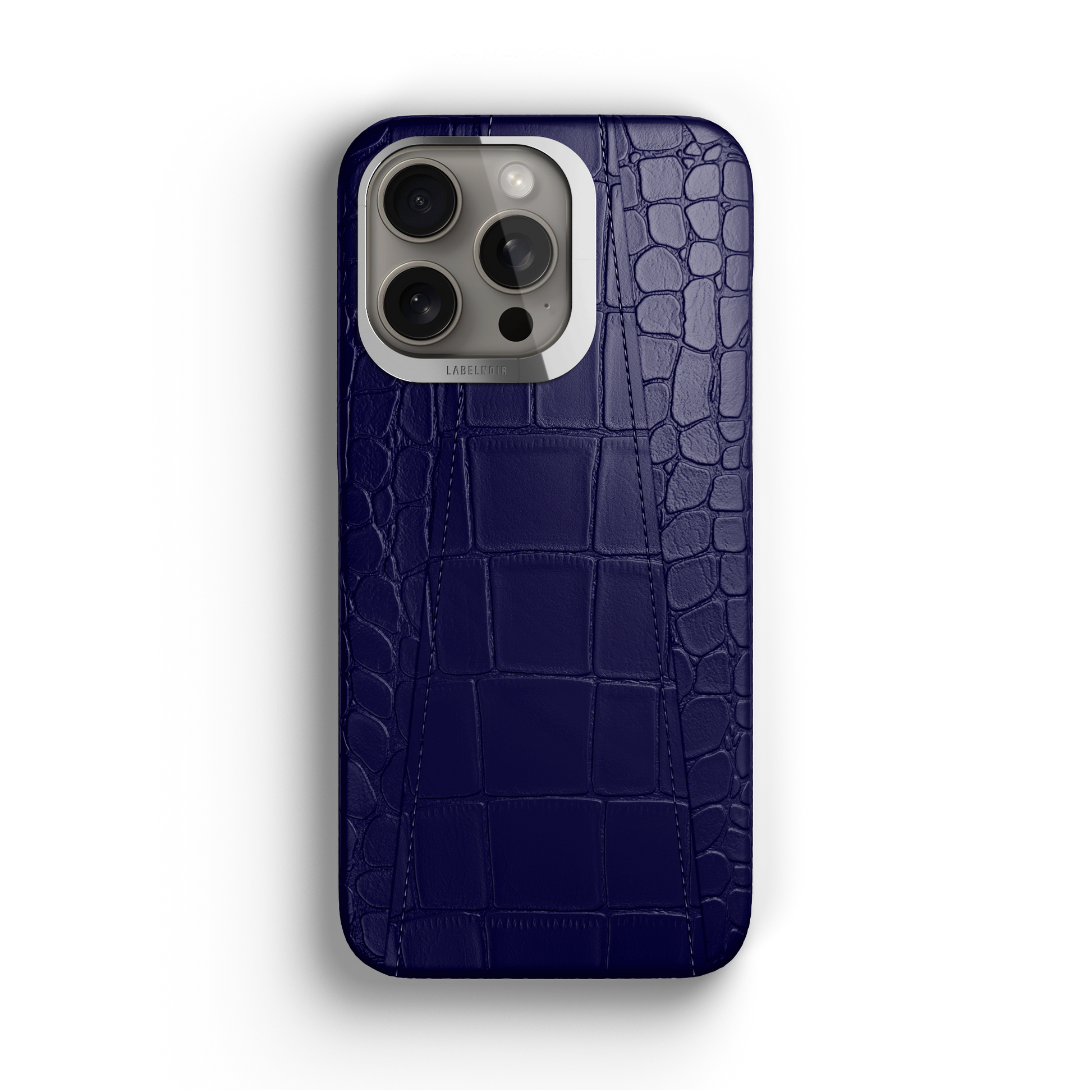 Iphone 15 Pro Navy Blue Alligator Case | Magsafe