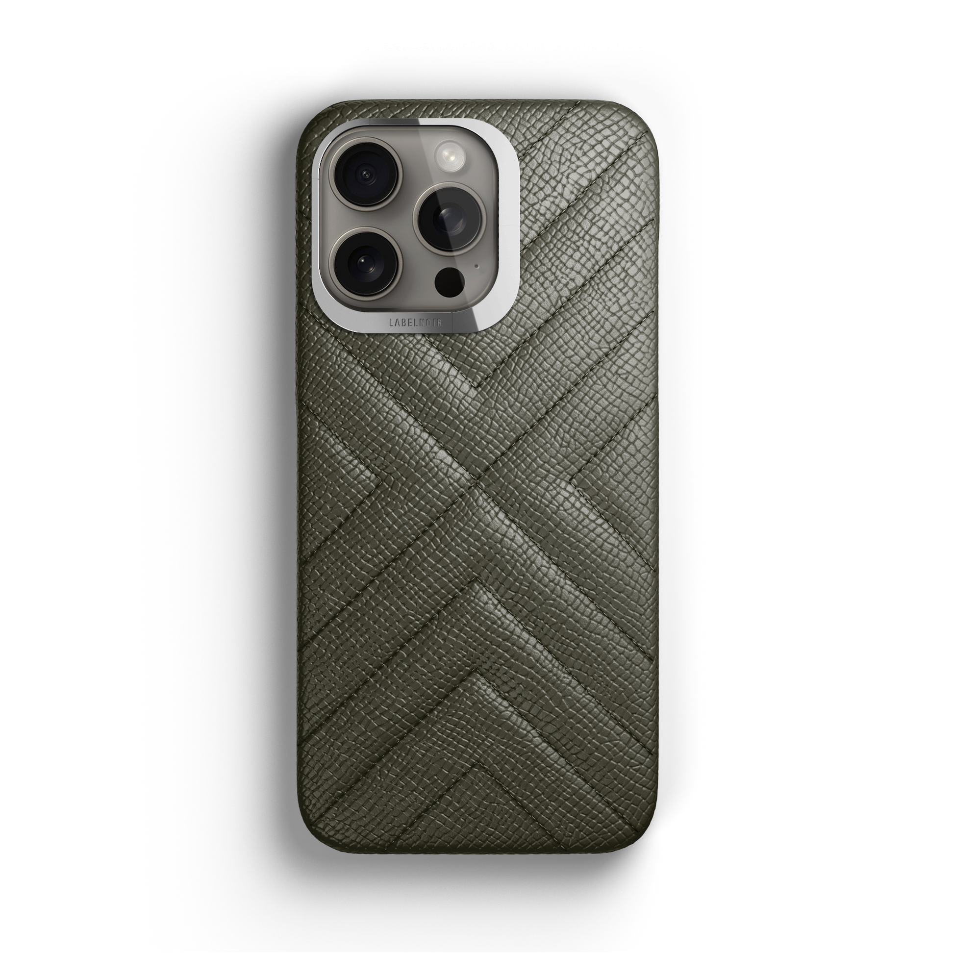 Iphone 15 Pro Kaki Quilted Case