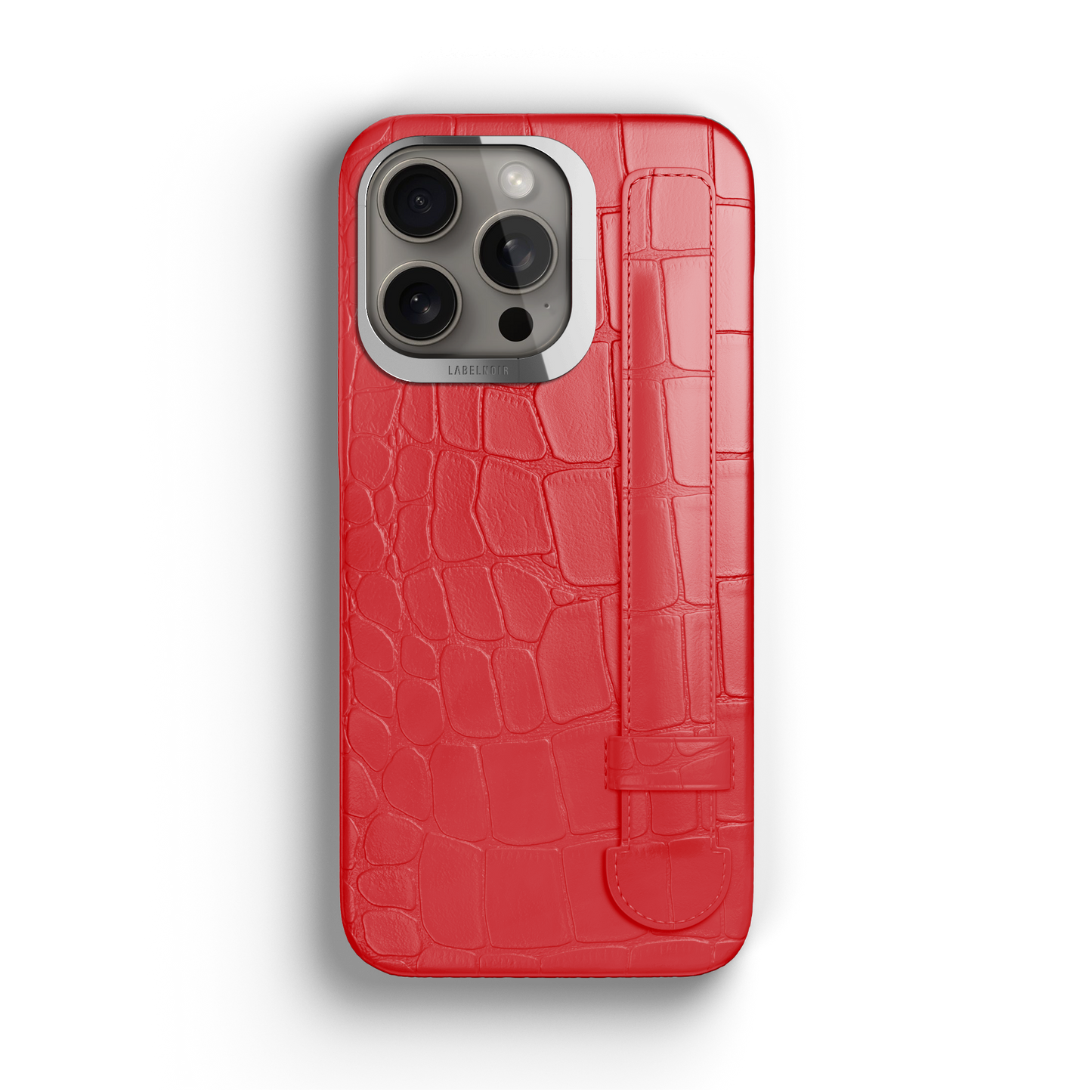 Iphone 15 Pro Red Alligator Strap Case | Magsafe