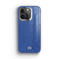 Iphone 13 Pro Phantom Blue Alligator Strap Case | Magsafe