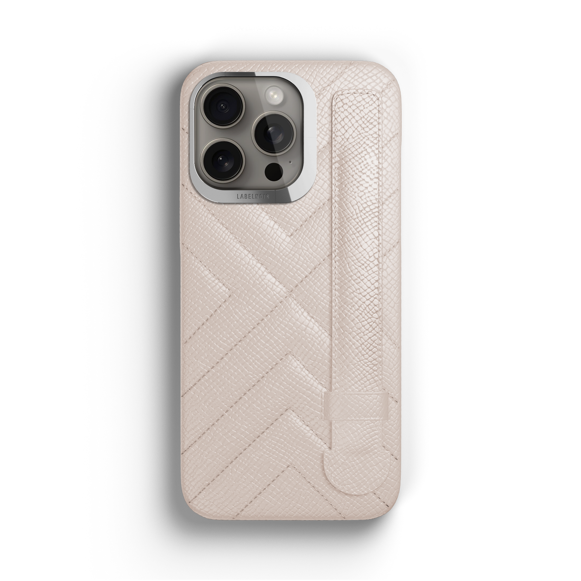 Iphone 15 Pro Ice Quilted Strap Case