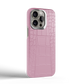 Iphone 16 Pro Max Pink Alligator Case | Magsafe