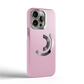 Iphone 15 Pro Pink Ornate Case | Label Noir Genève