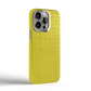 Iphone 16 Pro Max Yellow Alligator Case | Magsafe