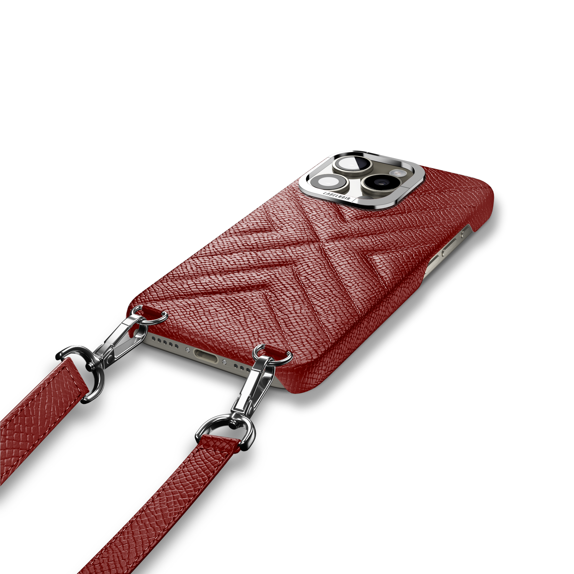 Iphone 16 Pro Ruby Crossbody Case | Label Noir Genève