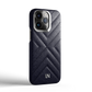 Iphone 14 Pro Navy Blue Quilted Case