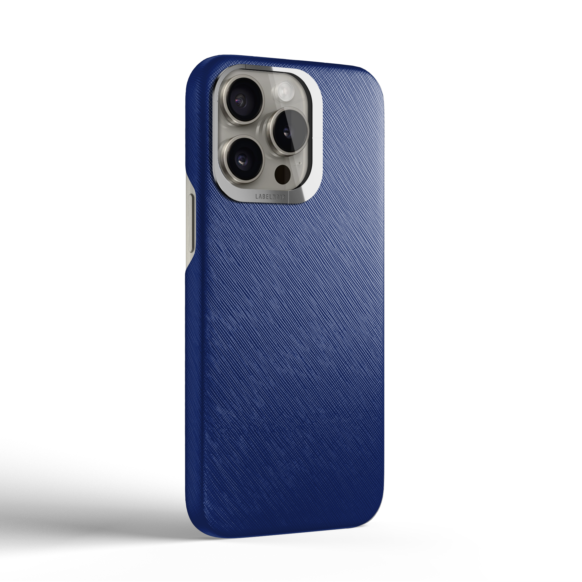 Iphone 16 Pro Blue Peony Saffiano Case | Magsafe