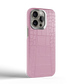 Iphone 15 Pro Max Pink Alligator Case | Magsafe