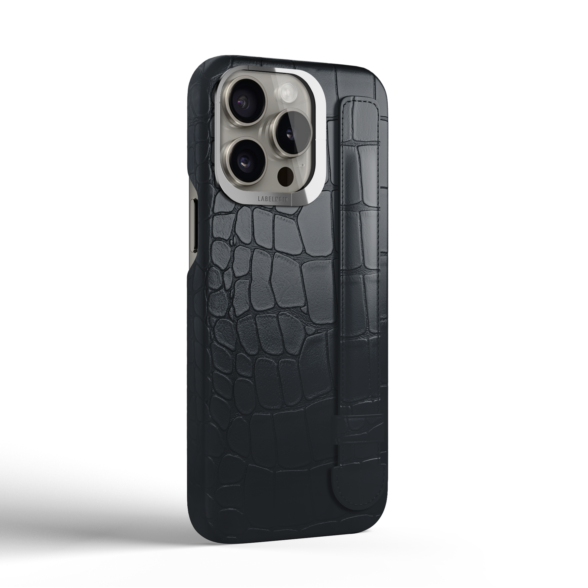 Iphone 16 Pro Graphite Alligator Strap Case | Magsafe