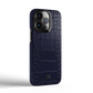 Iphone 14 Pro Navy Blue Alligator Case | Magsafe
