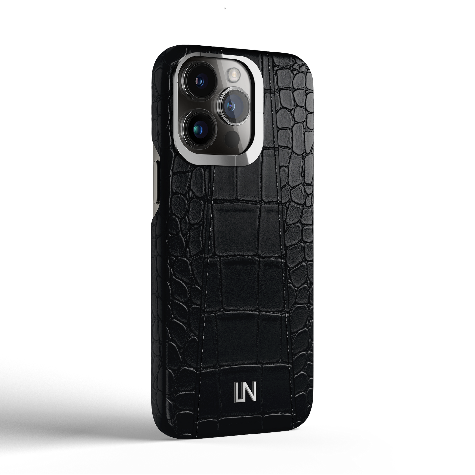 Iphone 14 Pro Black Alligator Case | Magsafe