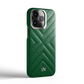 Iphone 14 Pro Green Sapin Quilted Case