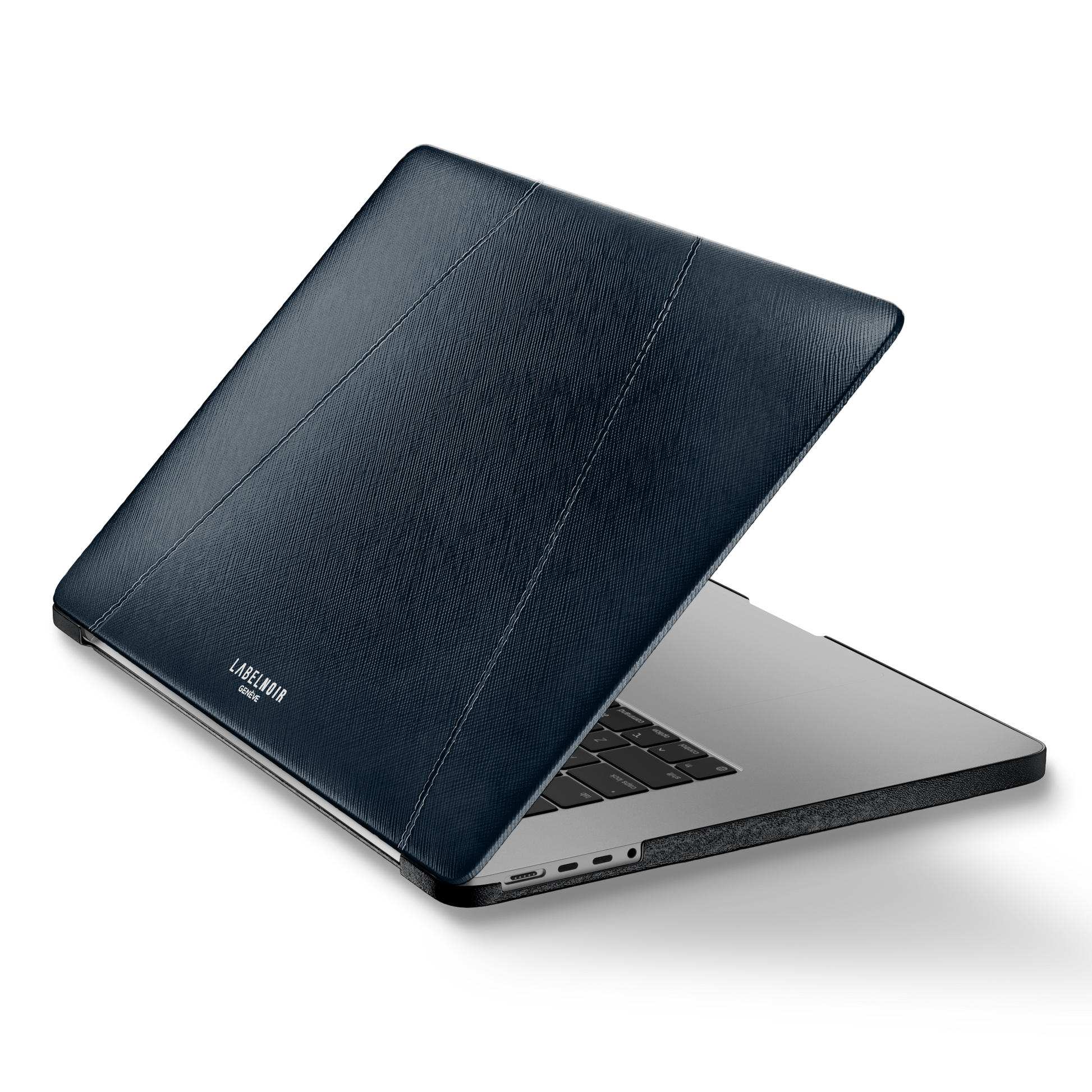 MacBook Pro 13-inch Navy Blue Saffiano Case