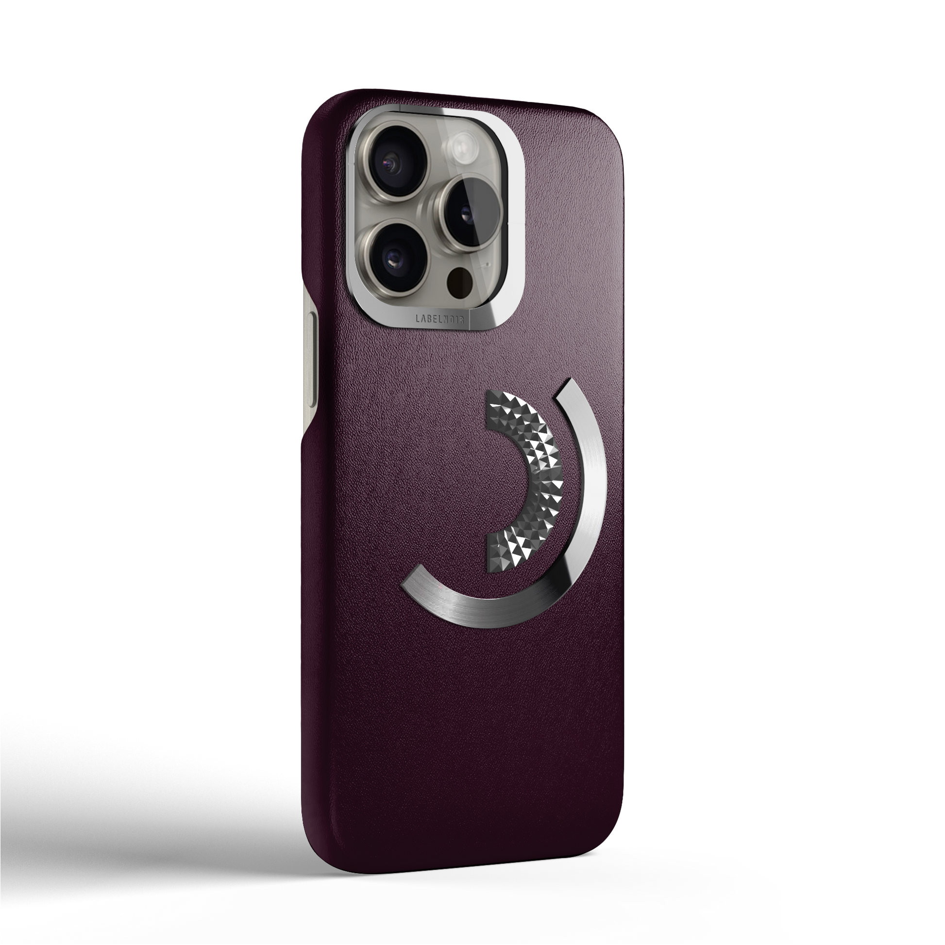 Iphone 15 Pro Purple Ornate Case | Label Noir Genève